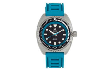 Image of Shield Dreyer Diver Strap Watch - Mens, Black/Teal, One Size, SLDSH107-4