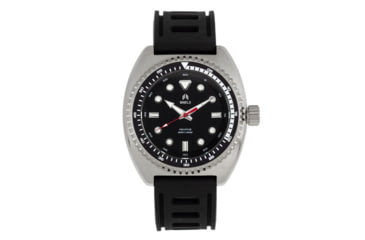 Image of Shield Dreyer Diver Strap Watch - Mens, Silver/Black, One Size, SLDSH107-2