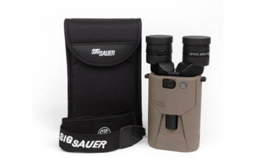 Image of DEMO, SIG SAUER ZULU6 HDX OIS 12x42mm Schmidt-Pechan Prism Binocular, FDE, SOZ6WP12