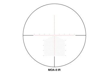 Image of Sightron S6 Rifle Scope, 5-30x56mm, 34mm Tube, First Focal Plane, IR MOA-8 Reticle, Satin Black, Small, 66004