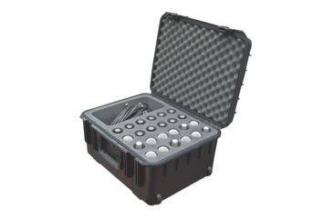 Image of SKB Cases Injection Molded Waterproof Twenty-four Mic Case, Black, 3I-2015-MC24