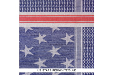 Image of SnugPak Camcon Shemagh, Usa Stars, Red/White/Blue, 61100