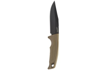 Image of SOG Specialty Knives &amp; Tools Recondo FX Fixed Blade Knives, 4.6in, Straight Edge, CRYO 440C Steel, Spear Point, FDE, GRN / TPU Handle, Black, SOG-17-22-03-57