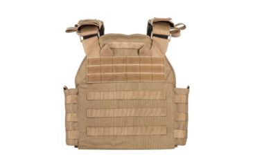 Image of Spartan Armor Systems Spartan Omega AR500 Body Armor and Sentinel Plate Carrier Package, Coyote Brown, Adjustable, SAS-AR500PKG-STNL-CB-SPEC-KIT, SAS-AR500PKG-STNL-CB-SPEC-KIT