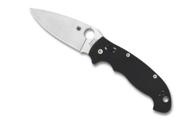 Image of Spyderco Manix2 XL Black G-10 Handle FE Blade Fold Knife C95GP2