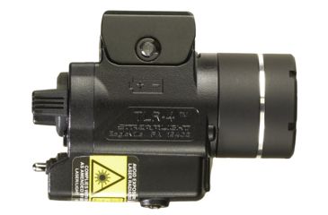 Image of Streamlight TLR-4 Compact Handgun Laser Sight Flashlight, No Battery, Red, 170 Lumens, Black, 69243