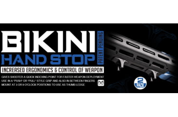 Image of Strike Industries Bikini Hand Stop, 2 pcs, Black, One Size, SI-AR-BHS