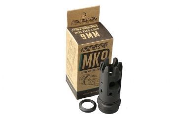 Image of Strike Industries Mini KingComp Muzzle Brake, 9mm, Black SI-MK9-Comp