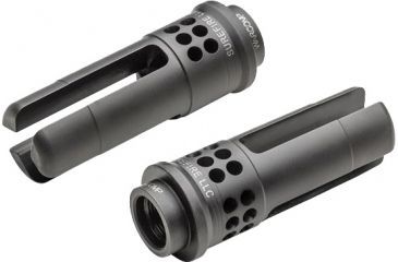 Image of SureFire WarComp Flash Hider/Adapter 3-Prong And Ported For SOCOM Series Suppressors 7.62mm 5/8-24 Threads