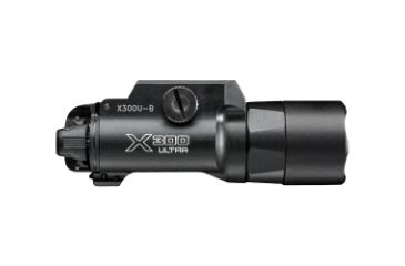 Image of SureFire X300-B Ultra Weapon Light with T-Slot Mounting Rail, CR123A, White, 1000 Lumens, Black, X300U-B