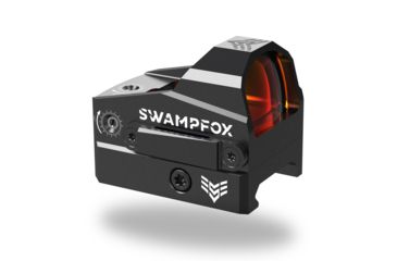 Image of Swampfox Kingslayer Micro Reflex Red Dot Sight, 1x22mm, Red Circle Dot Reticle, Black, OKS00122-RC