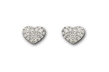 Swarovski Heart Pierced Earrings 1801352 Free Shipping Over 49 Swarovski Heart Pierced Earrings