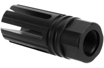 Image of TacFire AR-15 6-Prong Muzzle Brake, 5.56x45mm NATO, 1/2x28, Black Oxide Black, MZ1005-N