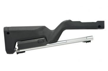 Image of Tactical Solutions Takedown Barrel And Backpacker Stock Combo, Silver / Black TDC-SIL-B-BLK