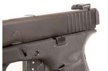 Image of TangoDown Vickers Tactical Slide Stop for Glock 17/19/19X/26/34/45 Gen5, Black TDVTSS-003