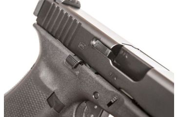 Image of TangoDown Vickers Tactical Slide Stop for Glock 17/19/19X/26/34/45 Gen5, Black TDVTSS-003
