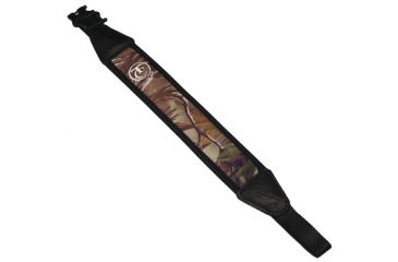 1-Thompson Center Muzzleloader Rifle Sling With Easy Swivels and Logo Realtree AP Camouflage Faced 7587