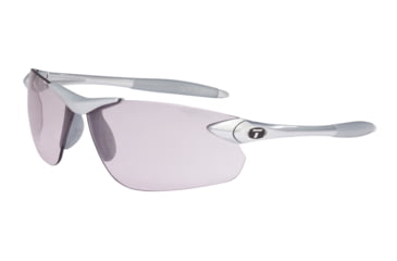 Image of Tifosi Optics Seek FC Sunglasses, Metallic Silver Frame, EC Fototec Lenses, 0190300635