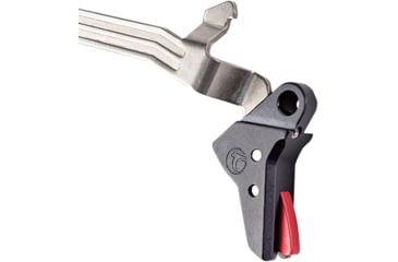 Image of Timney Triggers Alpha Competition Trigger, Glock 17/19/22/23/26/27/31/32/33/34/35 Gen 3-4, Red, ALPHA GLOCK 3-4 - RED