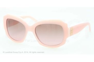 Image of Tory Burch TY7070 Sunglasses 128214-55 - Blush Frame, Brown Rose Gradient Lenses