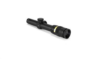 Trijicon AccuPoint 1-4x24 30mm Riflescope, Amber Triangle Reticle TR24