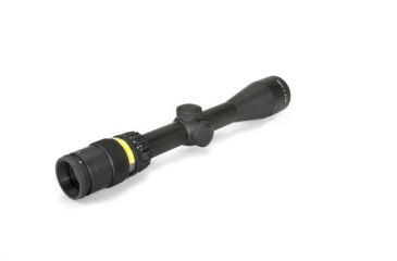 Image of Trijicon AccuPoint TR-20 3-9x40mm Rifle Scope, 1 in Tube, Second Focal Plane, Black, Amber Mil-Dot Crosshair w/ Dot Reticle, MOA Adjustment, 200004