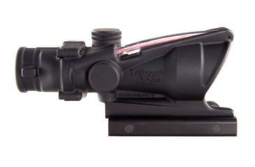 Image of Trijicon ACOG TA31 4x32mm Rifle Scope, Black, Red Chevron .223 / 5.56x45mm Reticle, MOA Adjustment, TA31F