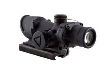 Image of Trijicon ACOG TA02 LED 4x32mm Rifle Scope, Black, Red Crosshair .223 / 5.56x45mm Reticle, MOA Adjustment, 100190