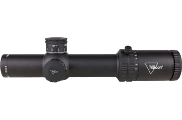 Image of Trijicon Credo 1-10x28mm First Focal Plane 34mm Tube Riflescope w/Red/Green MRAD Segmented Circle Enhanced, Matte Finish, Exposed Elevation Adjuster w/Return to Zero Feature, Black, 2900050