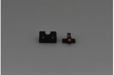 Image of Trijicon HD XR Night Sight Set, Orange Front Outline for Sig Sauer .40S&amp;W, .45ACP, Black, 600861