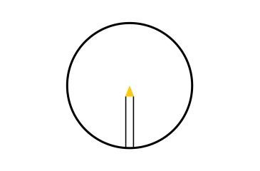 Trijicon AccuPoint 1-4x24 30mm Riflescope, Amber Triangle Reticle TR24