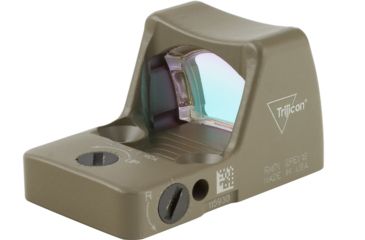 Image of DEMO, Trijicon RM01 RMR Type 2 LED Red Dot Sight, 3.25 MOA Red Dot, No Mount, Hard Anodized, FDE, 700624