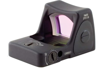 Image of Trijicon RM06 RMR Type 2 Adjustable LED Red Dot Sight, 3.25 MOA Red Dot, No Mount, Matte, Black, RM06-C-700672