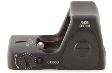 Image of Trijicon RM06 RMR Type 2 Adjustable LED Red Dot Sight, 3.25 MOA Red Dot, No Mount, Matte, Black, RM06-C-700672