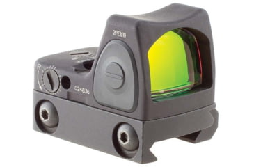 Image of Trijicon RM06 RMR Type 2 Adjustable LED Red Dot Sight, 3.25 MOA Red Dot, RM33 Mount, Matte, Black, RM06-C-700673