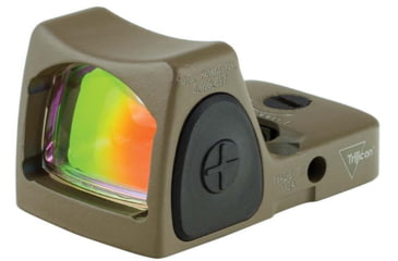 Image of Trijicon RM06 RMR Type 2 Adjustable LED Red Dot Sight, 3.25 MOA Red Dot, No Mount, Matte, FDE, 700696