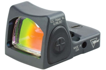 Trijicon RM06 RMR Type 2 Adjustable LED 3.25 MOA Red Dot Sight, Color: Black, Coyote Brown, ODG, FDE, Gray, Battery Type: CR2032 w/ Free S&H