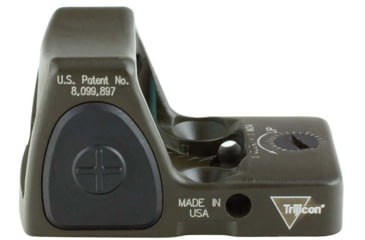Image of Trijicon RM06 RMR Type 2 Adjustable LED Red Dot Sight, 3.25 MOA Red Dot, No Mount, Matte, ODG, 700695