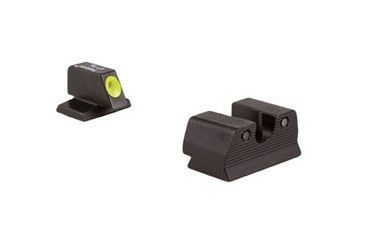 Image of Trijicon Trijicon HD XR Night Sight Set, Yellow Front Outline for FNH FNX-45, and FNP-45, Black FN603-C-600890