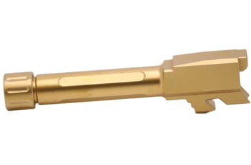 Image of True Precision Glock 43 Threaded Barrel, 1/2x28, Gold TiN, TP-G43B-XTG