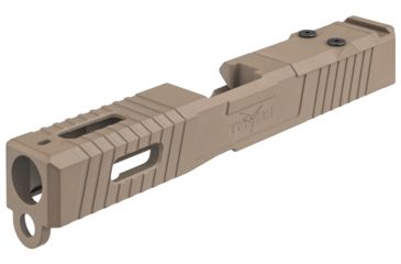 Image of TRYBE Defense Pistol Slide, Glock 19, Gen 3, Viper Cut, FDE Cerakote, SLDG19G3VPR-FDE