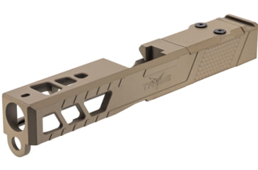 Image of TRYBE Defense TRYBE Defense Pistol Slide, Glock 19, Gen 3, DeltaPoint Pro Cut, Version 2, FDE Cerakote, SLDG19G3DPV2-FDE