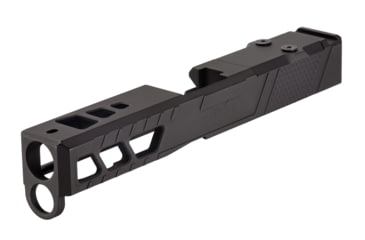Image of TRYBE Defense TRYBE Defense Pistol Slide, Glock 19, Gen 4, Venom Cut, Version 2, Black Cerakote SLDG19G4VNMV2-BN