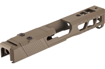 Image of TRYBE Defense TRYBE Defense Pistol Slide, Glock 19, Gen 4, Viper Cut, Version 2, FDE Cerakote, SLDG19G4VPRV2-FDE