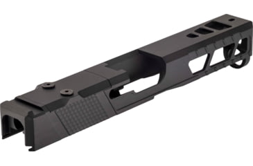 Image of TRYBE Defense TRYBE Defense Pistol Slide, Glock 19, Gen 5, Venom Cut, Version 2, Black Cerakote SLDG19G5VNMV2-BN