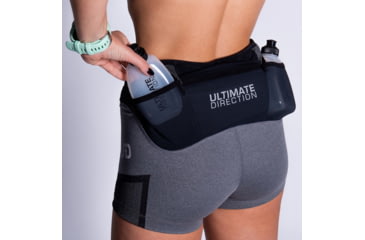 Image of Ultimate Direction Hydro Skin Short - Womens, Heather Gray, Large, 83466219HGY-LG