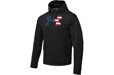 under armour big flag logo hoodie