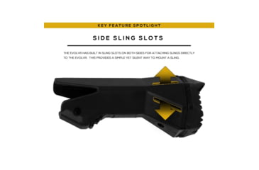 Image of Valiant Dynamics EvolvR Telescoping Combat Stock, Black, Commercial Buffer Tube, E111-00-C-BLK