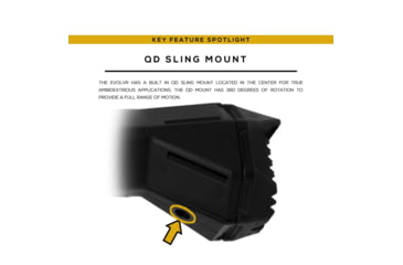 Image of Valiant Dynamics EvolvR Telescoping Combat Stock, Black, Commercial Buffer Tube, E111-00-C-BLK