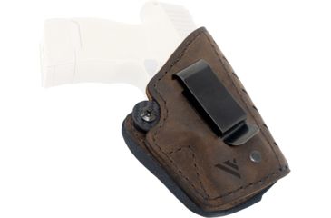 Image of Versacarry Comfort Flex Deluxe IWB Holster, Right Hand, Size 1, Distressed Brown, CFD2111